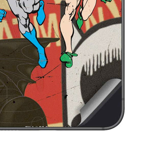 DC Comics Batman and Robin Vintage Action Pose Galaxy A14 5G Skin